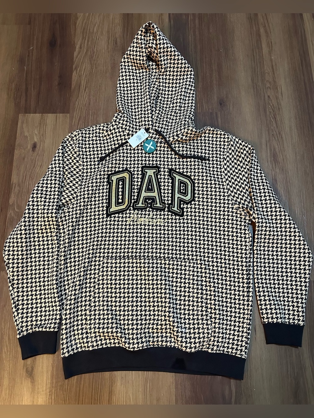 Gap x Dap Dapper Dan Camel Hoodie Sweatshirt Brand New With Tags Size Small